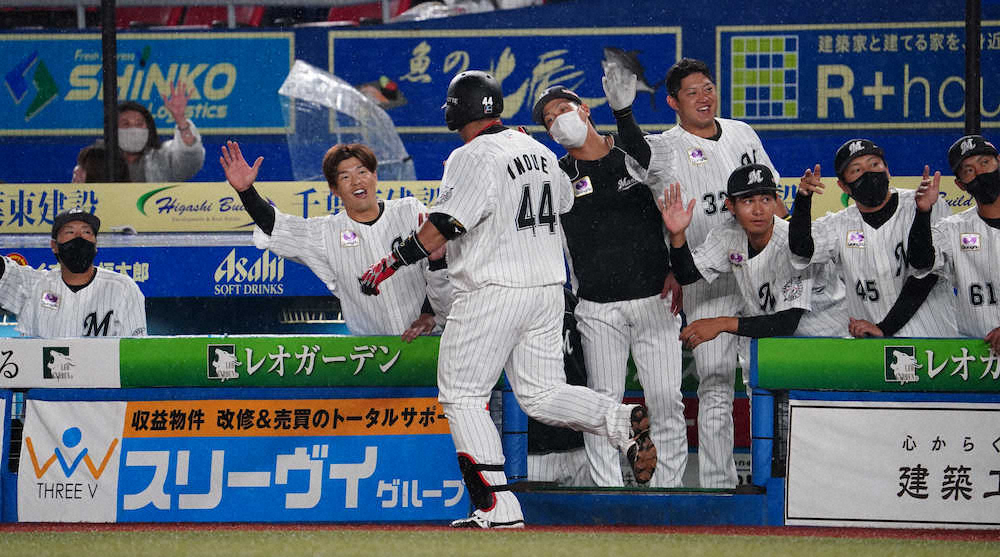 【画像・写真】ロッテ　コロナ禍14人離脱でも勝った！井上　逆境V弾「残った人で力を合わせ」