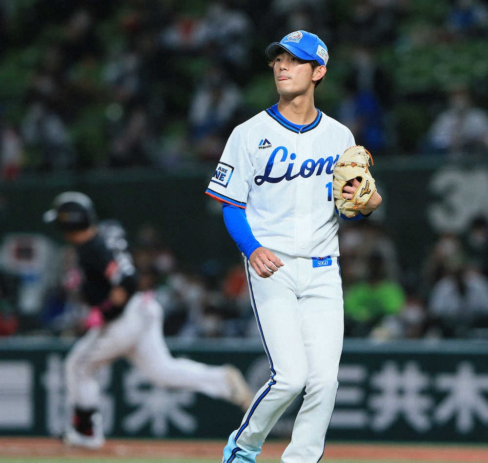 【画像・写真】西武・今井　3回で降板…ソフトバンク打線に8安打4失点「うまく攻めきれませんでした」