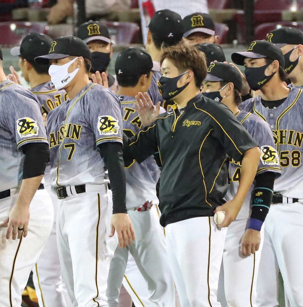 【画像・写真】阪神・西勇　8回1失点9勝目　移籍2年目で初の2桁12Kも無関心　三振より「リズム」