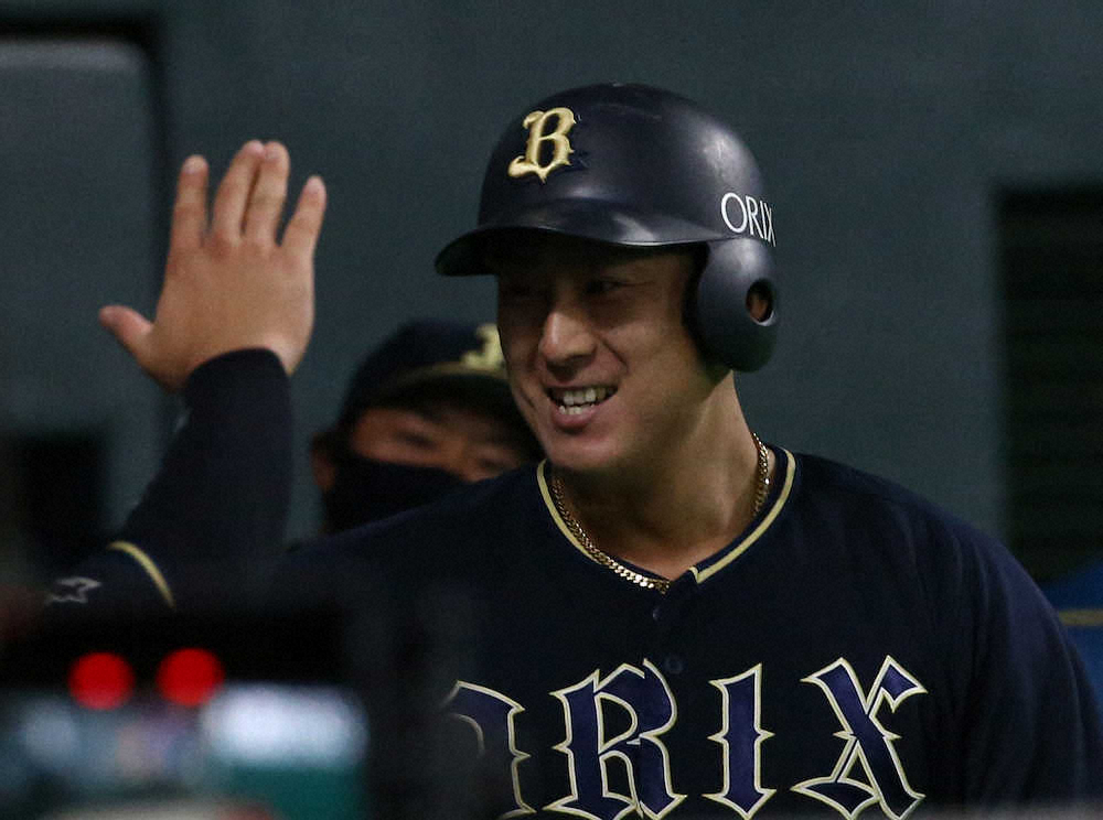 【画像・写真】オリックス　ラオウ降臨弾！杉本が札幌D初アーチ「強くスイングできた」
