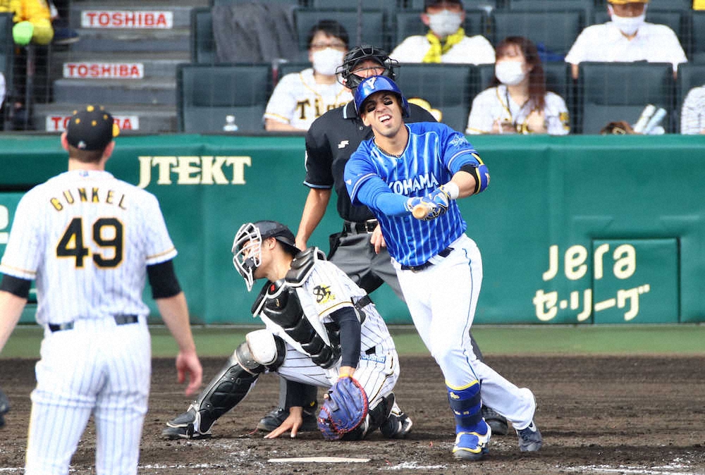 【画像・写真】DeNA・ソト　球団外国人3年連続20号に到達！リーグトップの巨人・岡本に4本差