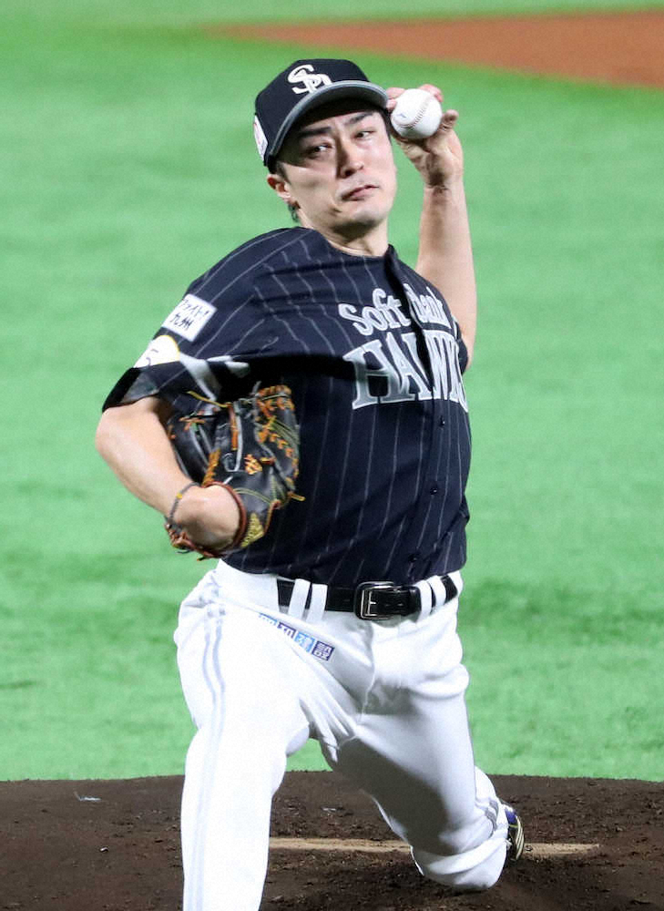 【画像・写真】ソフトB・和田　首位攻防戦で5回1安打無失点、7勝目の権利持ち降板
