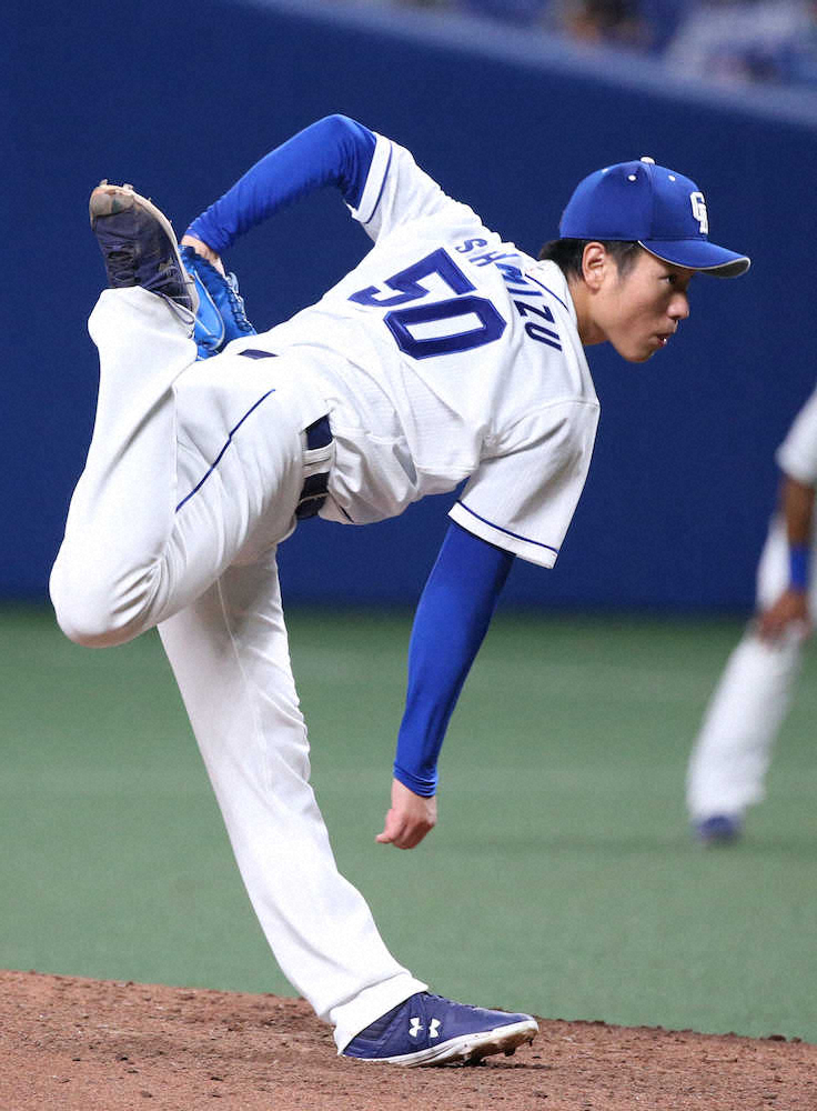 【画像・写真】中日先発・清水　6回途中無失点　511日ぶり勝利