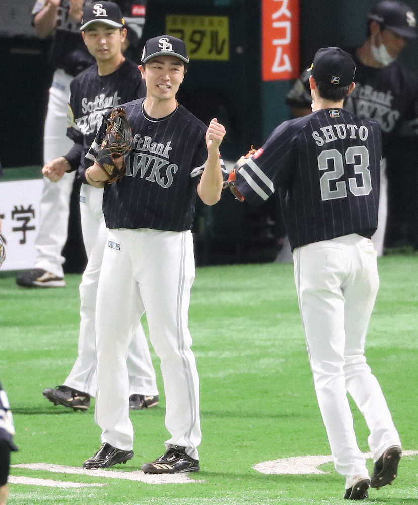 【画像・写真】ソフトバンク・和田　元同僚の杉内に並ぶ日米通算142勝目「向かっていく気持ちは忘れず」