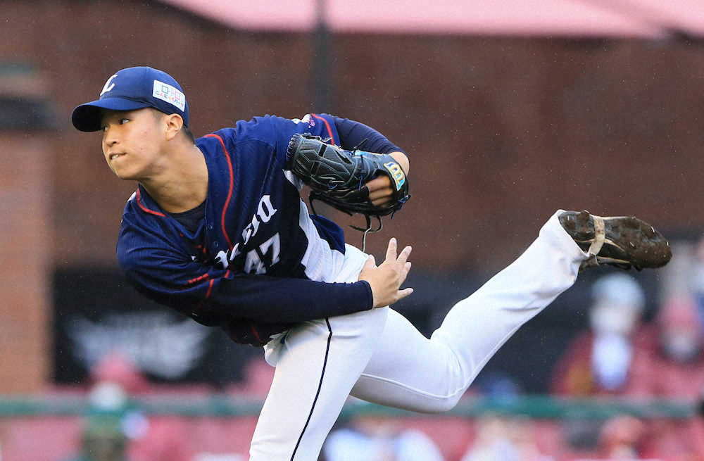 【画像・写真】西武　勝てば3位浮上も大敗…1軍初昇格のドラ3・松岡ホロ苦デビュー