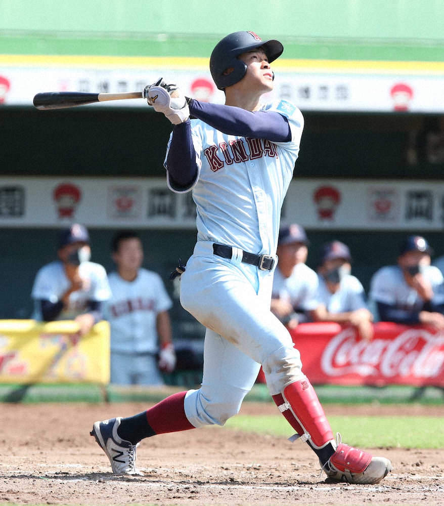 【画像・写真】ドラ1候補の近大・佐藤　リーグ記録の13本塁打　先輩・二岡に並んだ