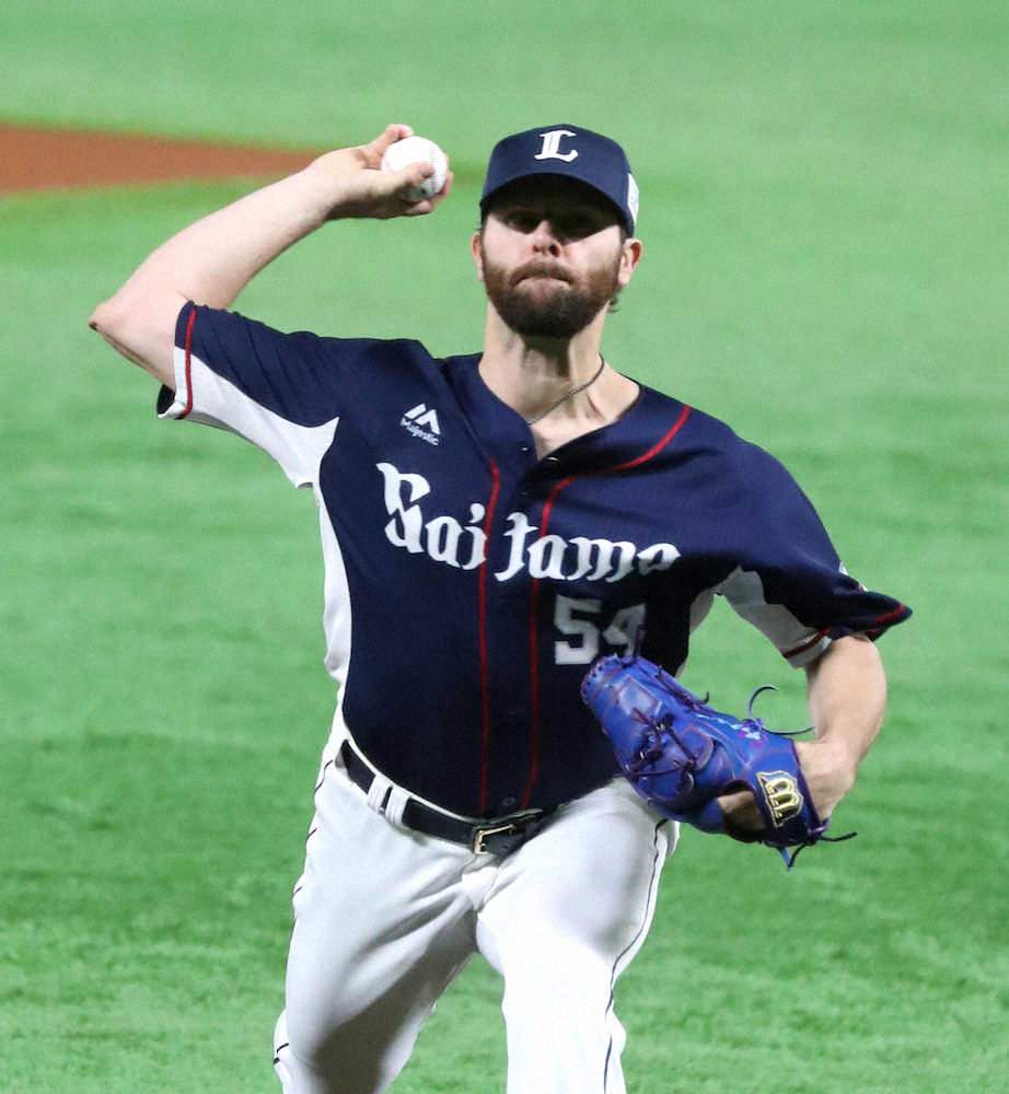【画像・写真】西武・ニール　15日の日本ハム戦3戦目に先発　今季初の中5日