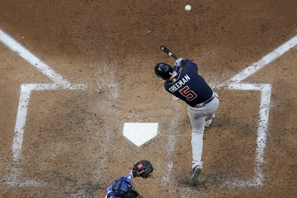 【画像・写真】ブレーブスが連勝　今ポストシーズン7戦全勝　フリーマンがまた先制アーチ