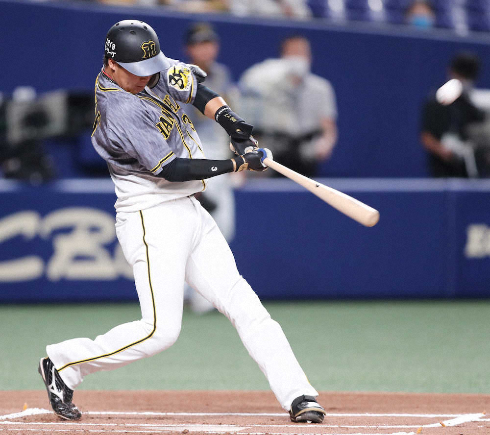 【画像・写真】阪神・大山　2戦連発26号でついに巨人・岡本抜いた　今季初めて本塁打王争い単独トップに
