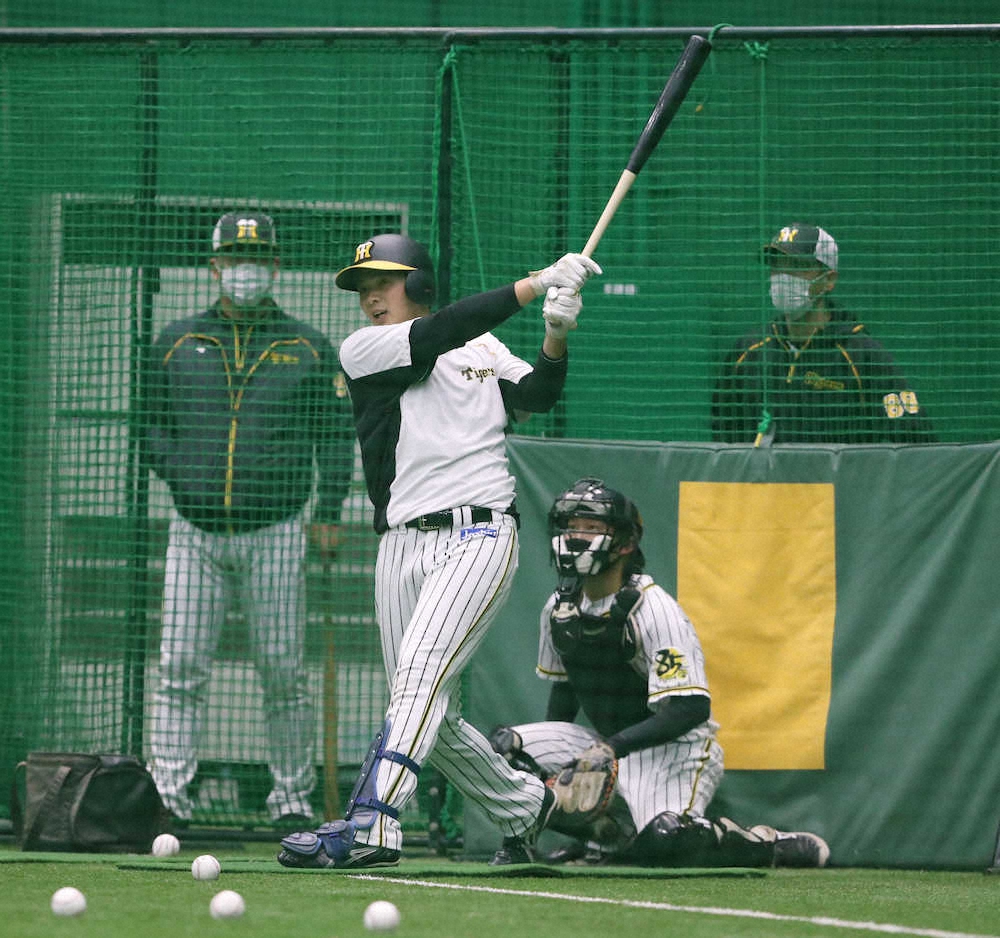 【画像・写真】阪神・矢野監督　井上に「引き出し増やせ」　大山、ヤクルト村上ら好打者からヒント盗め