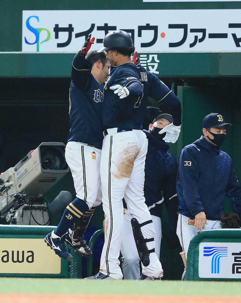 【画像・写真】オリックス・大下　5試合ぶり先発で2号弾　大学先輩の大山に刺激「ホームランキング。すごいな」