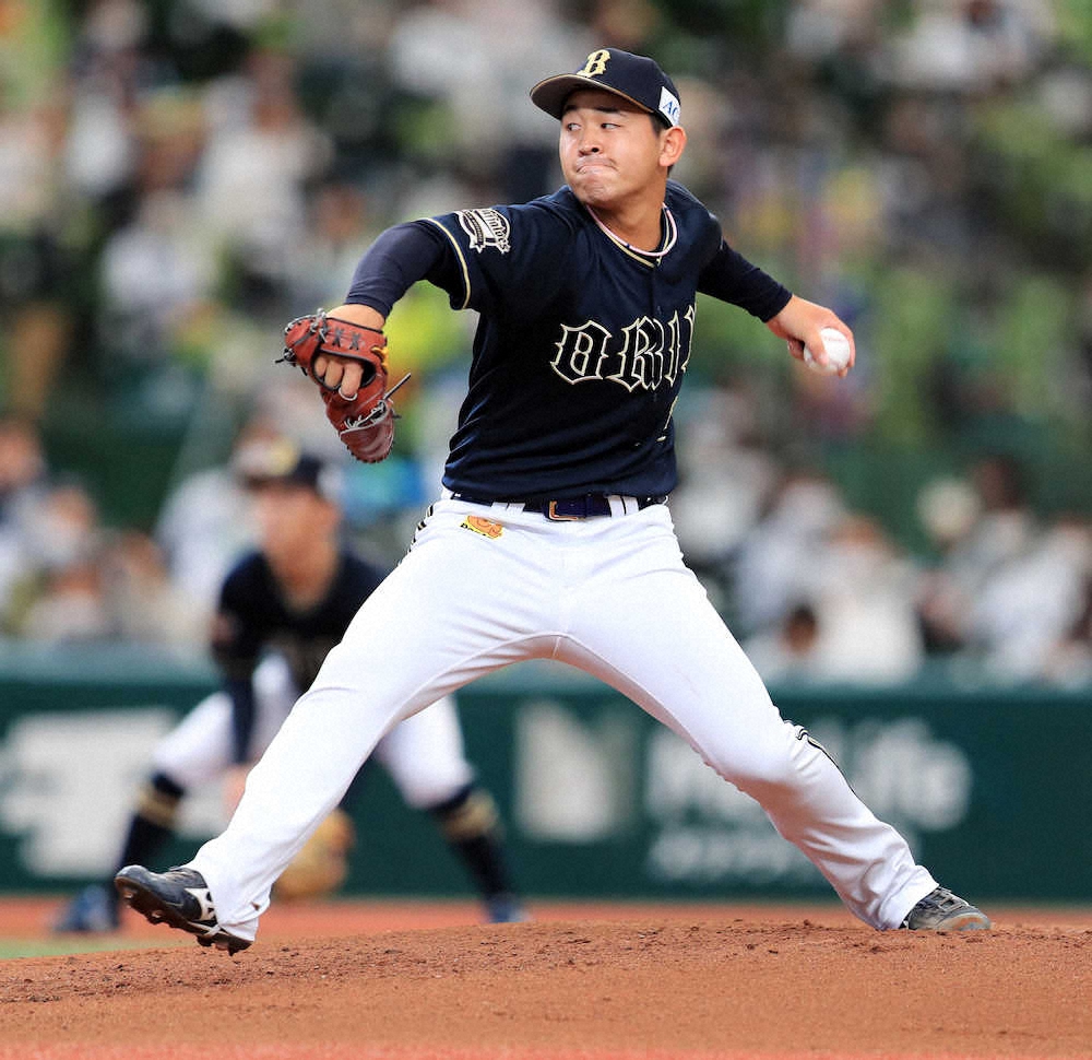 【画像・写真】オリ高卒ドラ1左腕・宮城　6回3失点力投もプロ初勝利はお預け　3回以降は4イニング連続で3者凡退