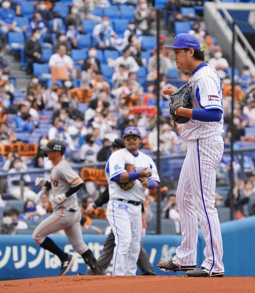 【画像・写真】DeNA・上茶谷　遠い3勝目、3回3失点で降板「申し訳ないです」