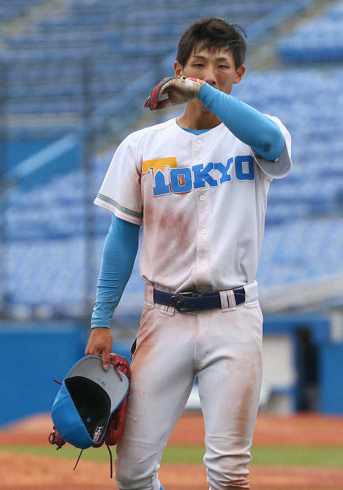 【画像・写真】東大・梅山　9回に執念の同点打で今季初ポイント！18年秋以来の引き分け