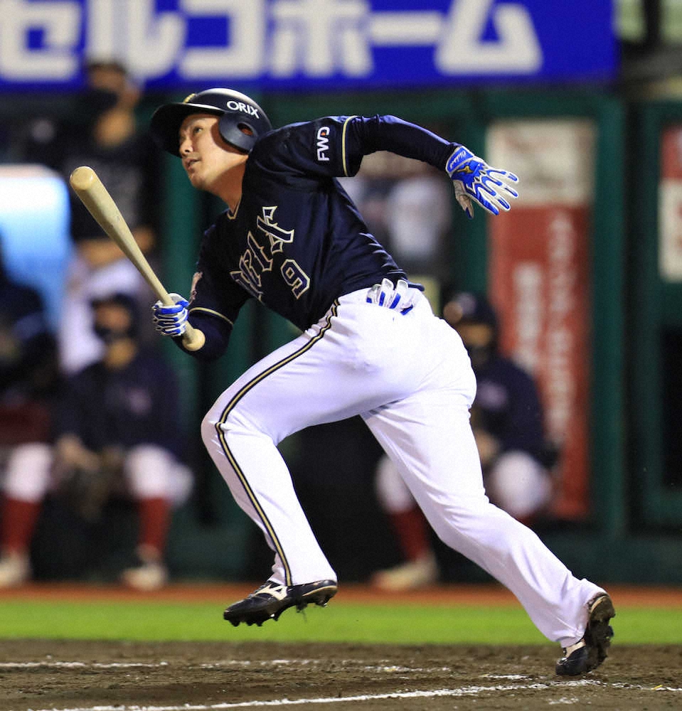 【画像・写真】オリックス・大城、今季1号が千金弾「正尚が控えていたのでどうにか塁に出ようと」