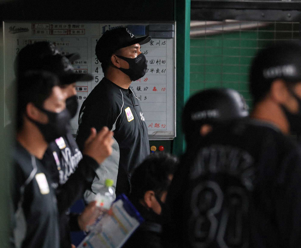 【画像・写真】ロッテ自力V消滅…井口監督、マーティン離脱に苦渋の表情「明日以降は無理だと思う」