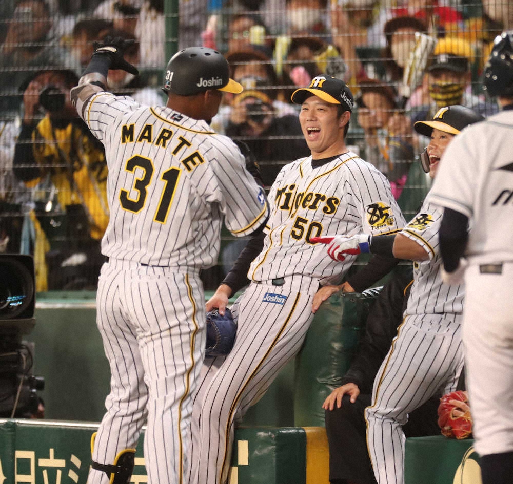 【画像・写真】阪神・青柳　2カ月ぶり勝利の裏に秘策　福原コーチ提案でプレート位置変更