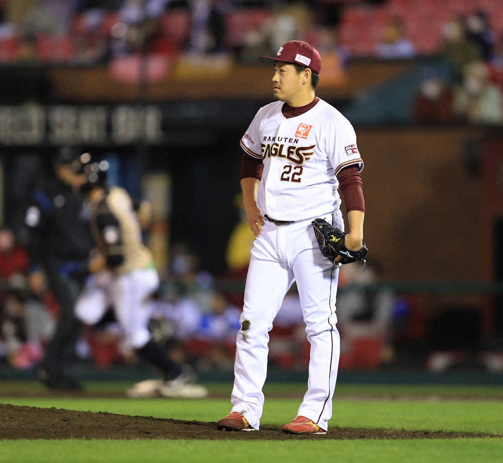 【画像・写真】楽天　V完全消滅…三木監督「申し訳ない」　牧田が被弾、痛恨ドロー