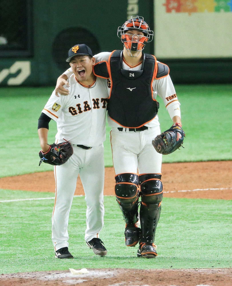 【画像・写真】巨人　5連投・田口でM5！緊急登板も「無限の体力」今季初セーブ