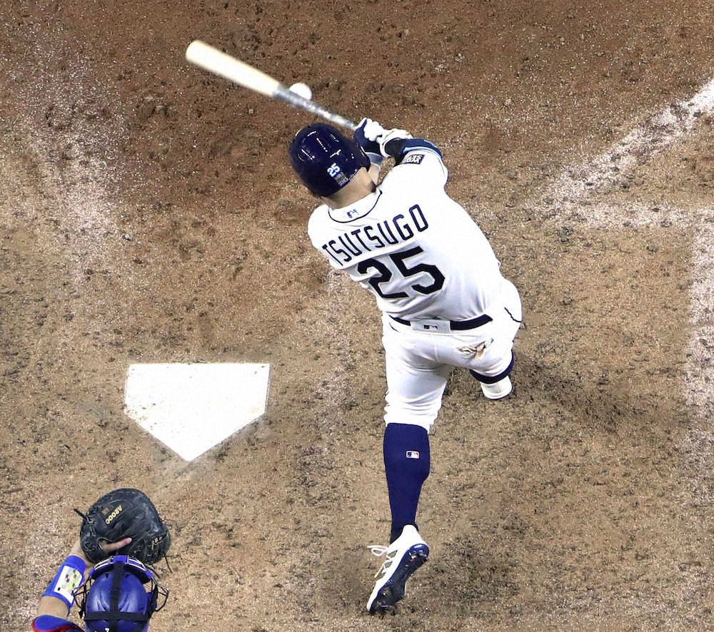 【画像・写真】レイズ・筒香　代打でWS初出場も凡退…チームも敗れ1勝2敗