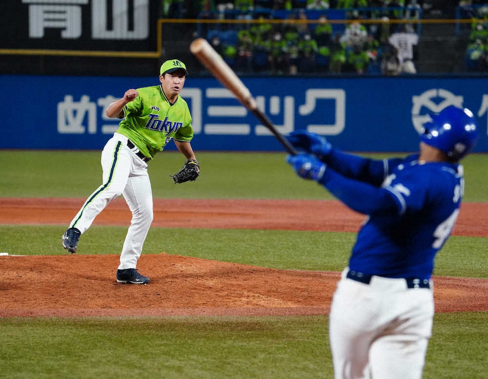 【画像・写真】野球の神様がつないだ縁　中日・シエラ　引退五十嵐の“最後の打者”に、3Aでチームメート「すごく光栄」