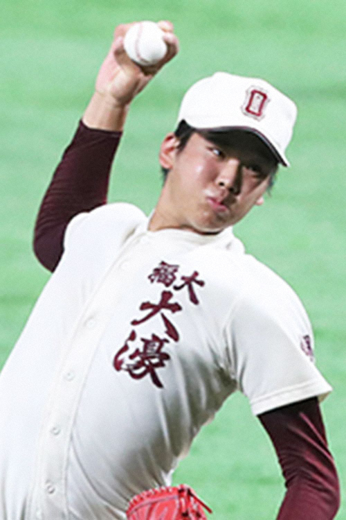 【画像・写真】オリックス、外れ1位で福岡大大濠・山下舜平大投手を指名　無限の可能性秘める大器