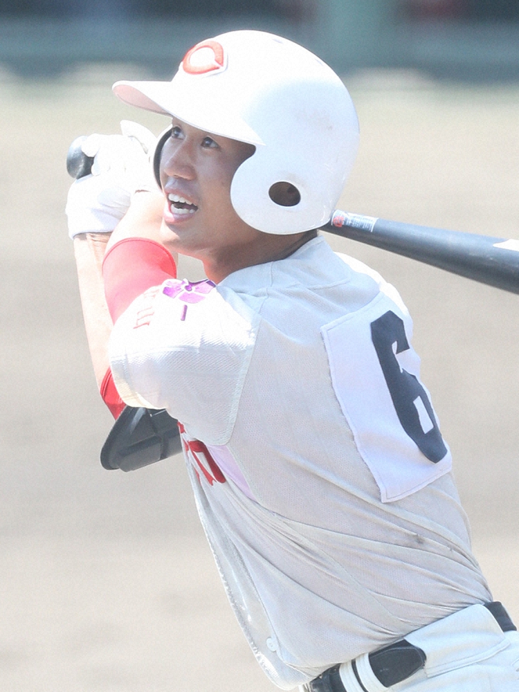 【画像・写真】日本ハム、智弁和歌山・細川凌平を4位指名　50メートル5秒8　内外野守れるユーティリティー