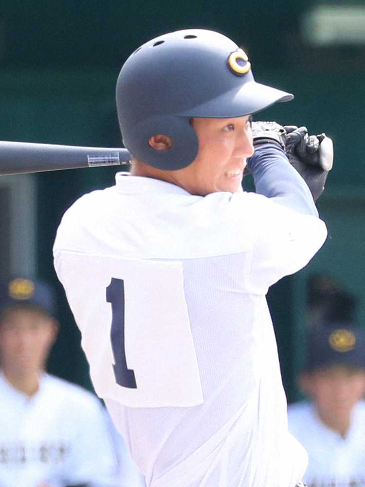 【画像・写真】オリックス、中京・元謙太外野手を2位指名　驚異的なスイングスピード誇る右の大砲