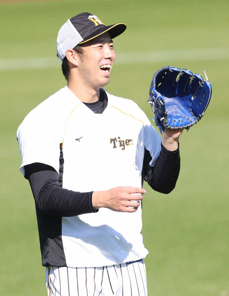 【画像・写真】阪神・青柳　8勝目へ「丁寧に投げて行きたい」