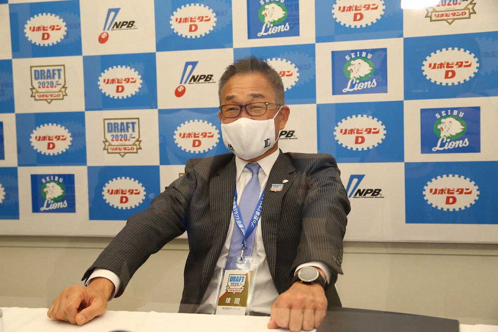 【画像・写真】【西武ドラフト総括】辻監督満足「90点」　ハマのおかわり指名は「中村と山川とBIG3で」