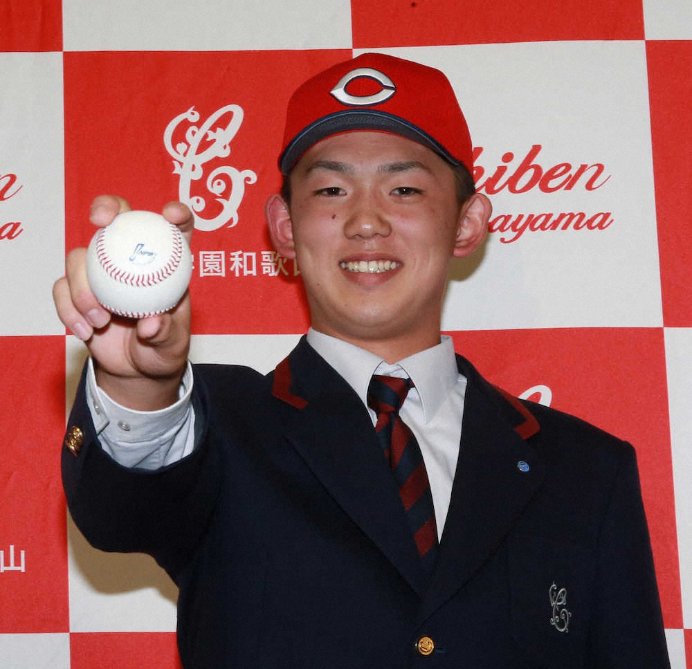 【画像・写真】広島ドラ4・小林「どこを任されても抑えたい」昨夏激闘の奥川と再戦あるぞ