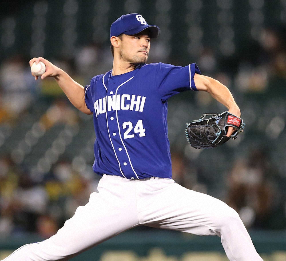 【画像・写真】自身5連勝中の中日・福谷が7回1失点の好投
