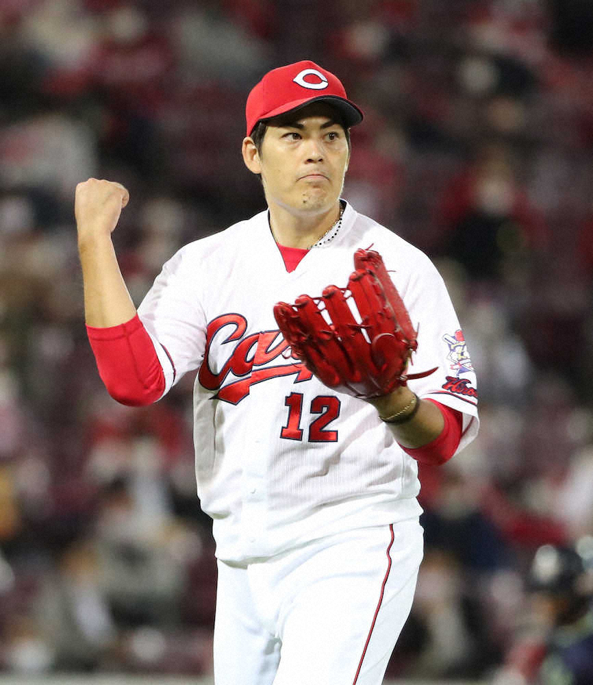 【画像・写真】広島　5年連続ヤクルト戦勝ち越し決定　九里「森下に負けないように」と先輩の意地、月間防御率0・58