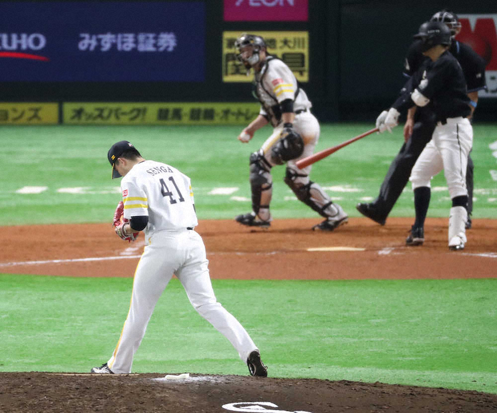 【画像・写真】ソフトバンク・千賀が8回無失点で5年連続2桁10勝　12奪三振で1000三振の大台にあと3
