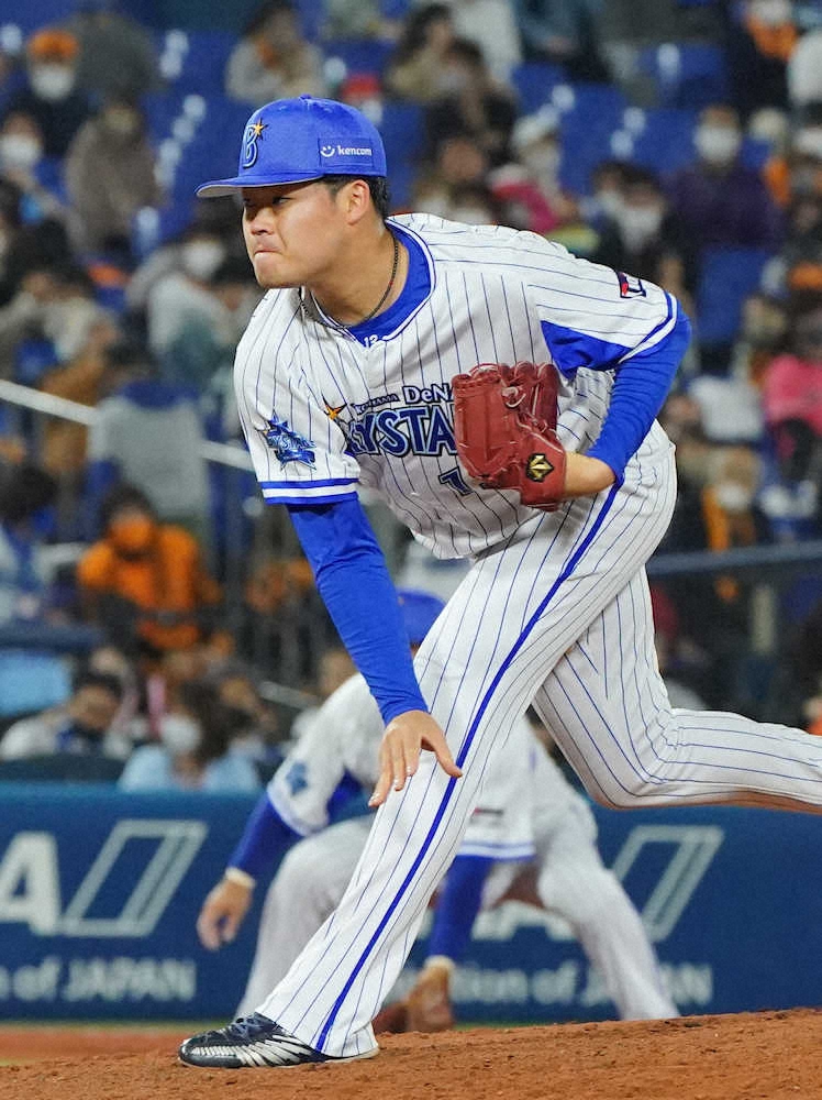 【画像・写真】DeNA・伊勢　2回1失点で3勝目、白星は全て10月「培った勝ち運が出てきたかな」