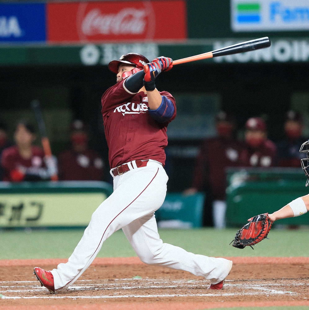 【画像・写真】楽天・浅村　単独トップ32号で2年ぶり3度目100打点到達も「今は勝つことが優先なので…」