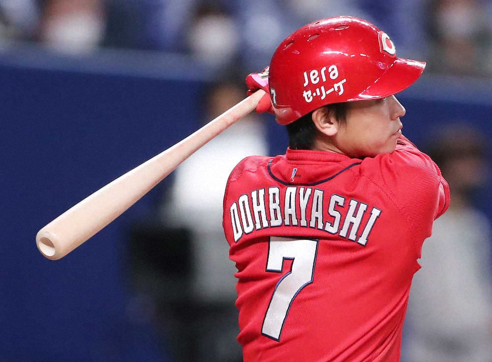 【画像・写真】広島・堂林、41日ぶり一発　8年ぶりキャリアハイ並ぶシーズン14号