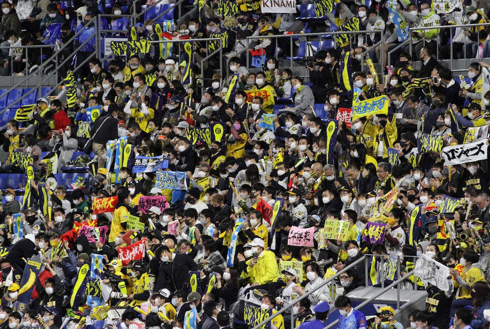 【画像・写真】ハマスタ入場制限緩和の技術実証　上限緩和80％目安も届かず