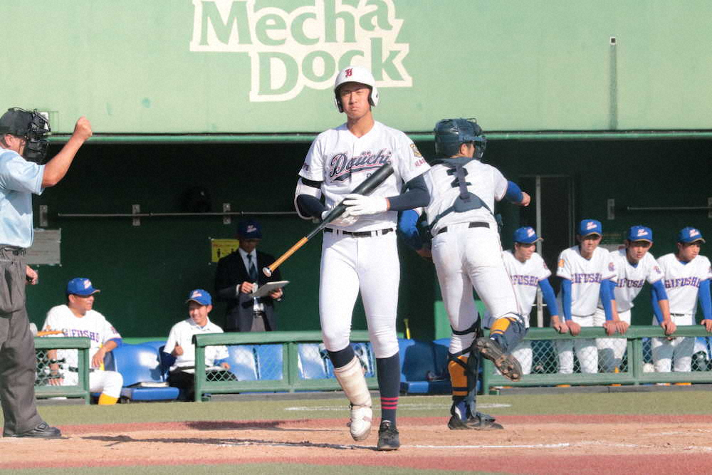 【画像・写真】岐阜第一　来春センバツ絶望的　プロ注目の阪口、投打で貢献できず「悔しい」