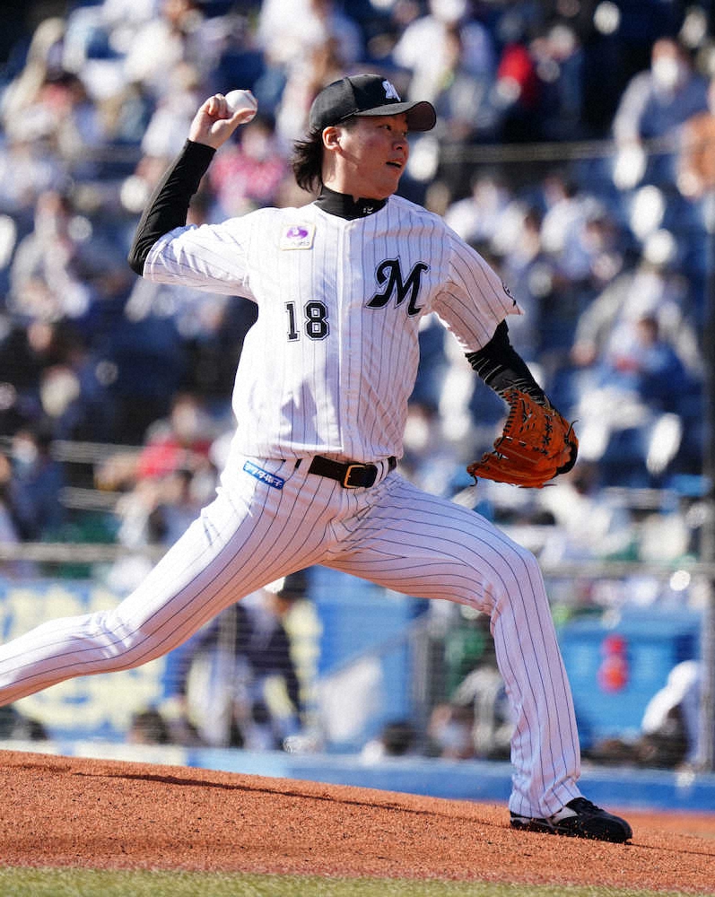 【画像・写真】ロッテ・二木　自己最多8勝目　「絶対勝とうという気持ちしかなかった」