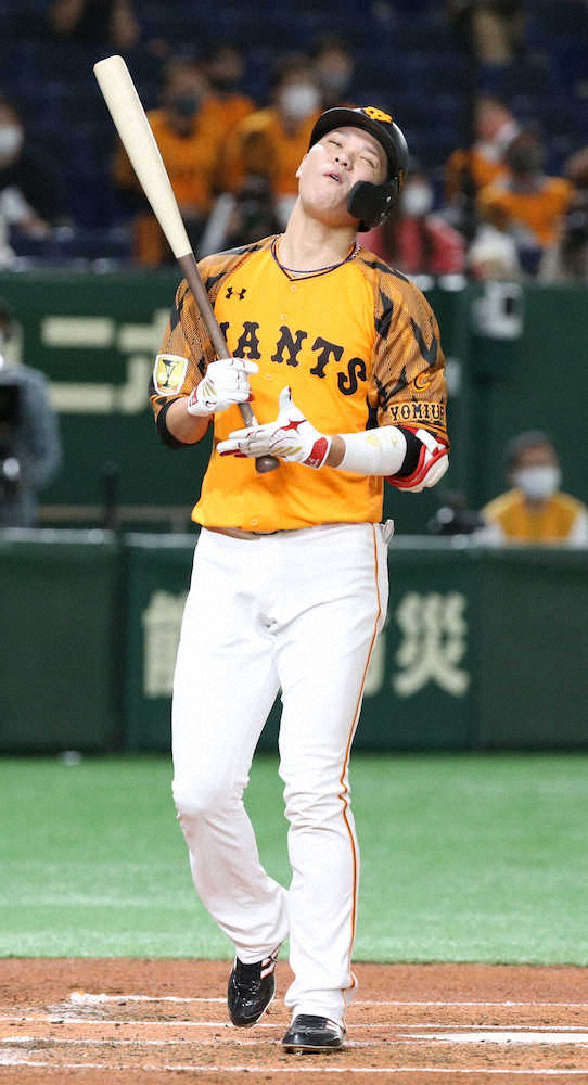 【画像・写真】巨人・坂本6戦ぶり無安打　2000安打へ残り8試合で4安打