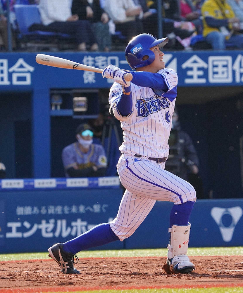 【画像・写真】DeNA・森　プロ初スタメンも4打数無安打　「次回は必ず結果を出したい」雪辱誓う