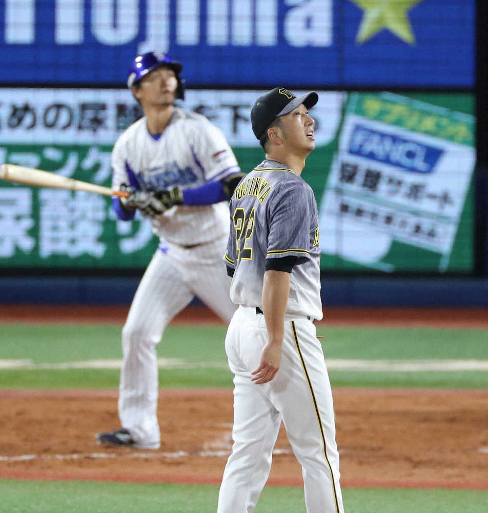 【画像・写真】阪神・藤川　能見と特別なリレー　元同僚・大和に初被弾も全球直球勝負「実現できてうれしかった」