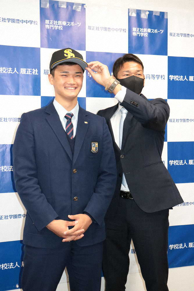 【画像・写真】目指せ郭泰源！ソフトバンク　ドラ5の履正社・田上の潜在能力高評価