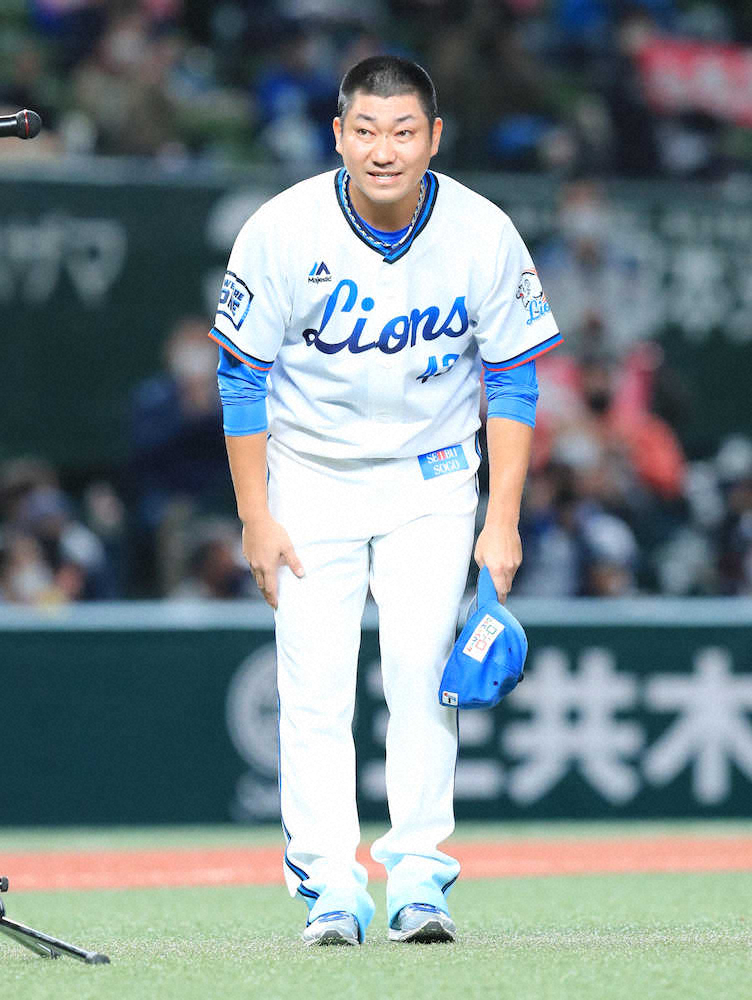 【画像・写真】今季限りで引退　西武・高橋朋　「幸せな野球人生」　来年1月ライオンズアカデミーコーチに就任