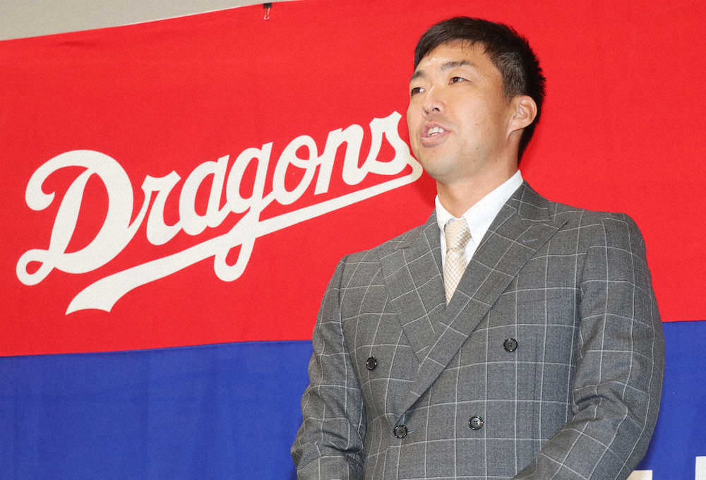 【画像・写真】引退の中日・吉見　ライバルに感謝「金子さん、内海さん、マエケンに負けたくないから続けられた」