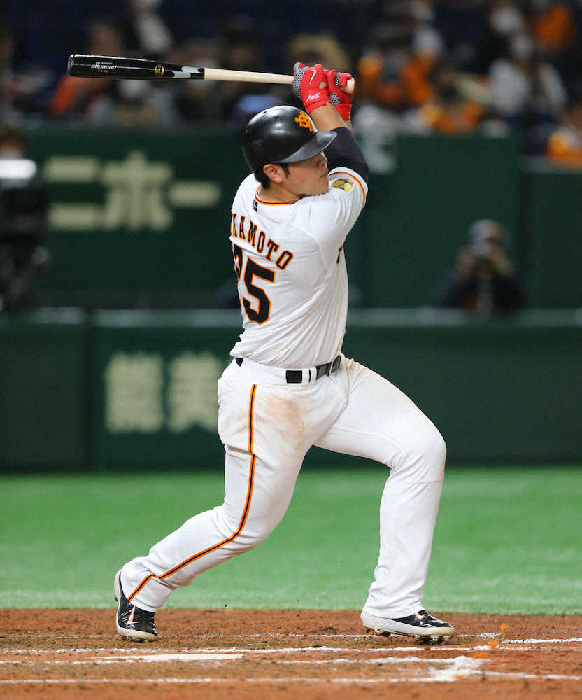 【画像・写真】岡本、2冠へノンストップ！2打席連発で大山に3本＆10打点差　29号、30号、31号とライアン撃ち