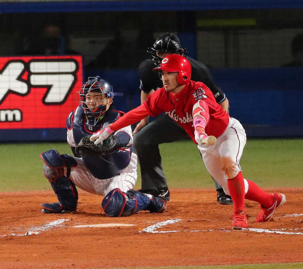 【画像・写真】広島・菊池涼　二塁手史上初の守備率10割に王手！開幕106試合、503守備機会ノーエラー