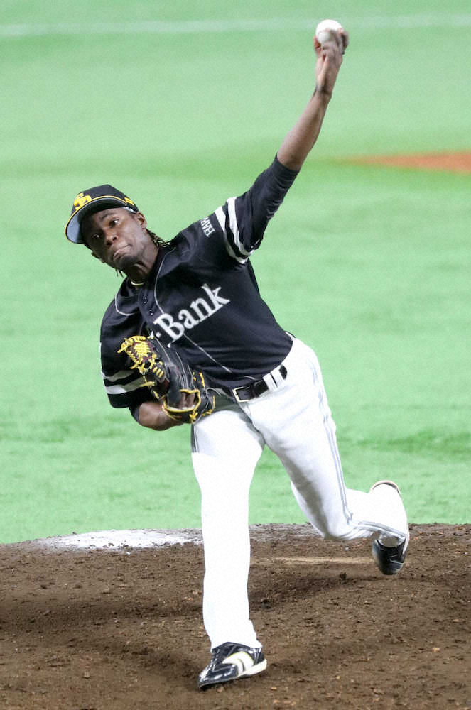 【画像・写真】ソフトバンク・モイネロ　CSへ紅白戦で上位打線を3人でピシャリ「状態も確認できた」