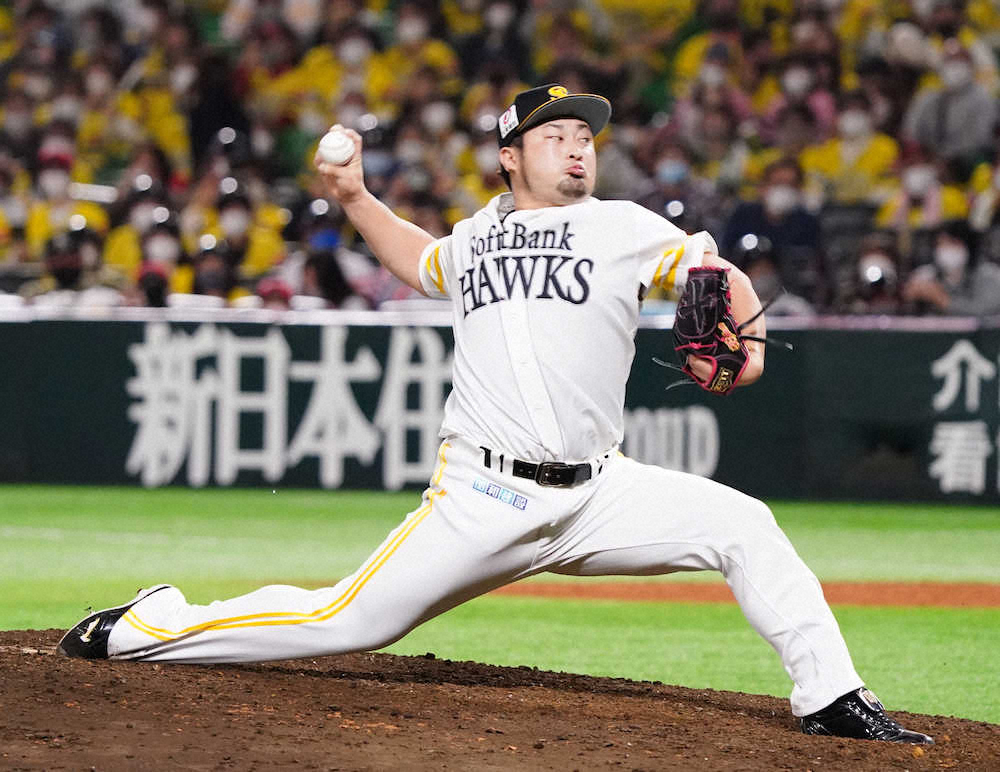 【画像・写真】ソフトバンク守護神・森　9回3人ピシャリ！「いつも通りに臨めた」